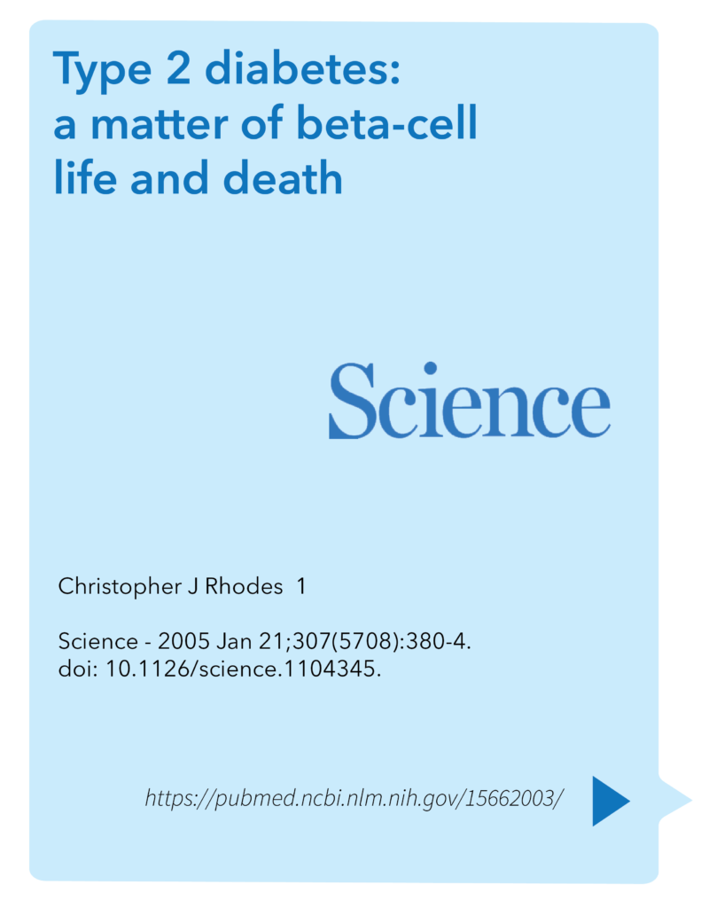 Type 2 diabetes-a matter of beta-cell life and death?